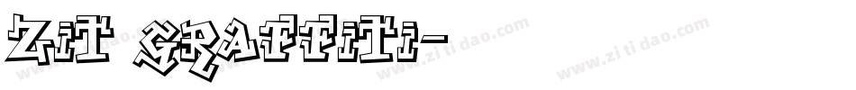 Zit Graffiti字体转换